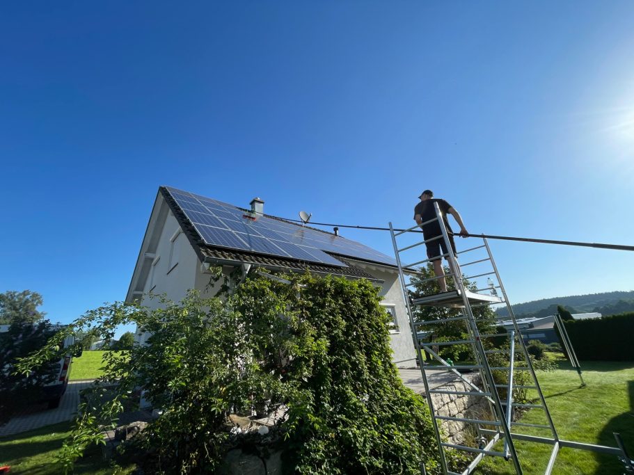 9,4 kWp Anlage in Hörenhausen